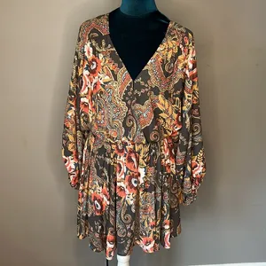 Free people medium High Plains‎ dress tunic thumbnail 3
