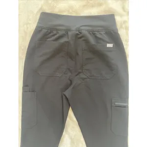 FIGS YOLA‎ Scrub Pants Women's XS Black Straight Leg Technical Collection thumbnail 12