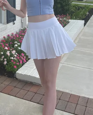 Aerie OFFLINE Nylon Pleated Tennis Skirt thumbnail 3