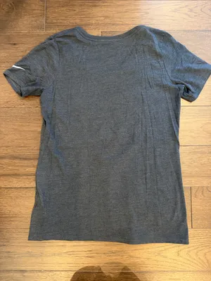 Nike Dark Charcoal Gray Philadelphia Eagles V-Neck T-Shirt Size Medium - C54-033 thumbnail 6