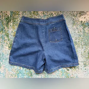 Vintage Y2K Tapemeasure denim jean skort, size 12 thumbnail 10