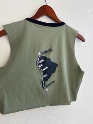Cotton American Vintage Cropped Tank Top thumbnail 5