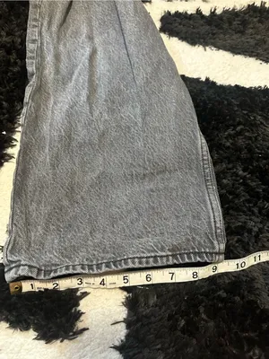 Abercrombie and fitch the loose high rise curve love gray wash size 29 or 8 thumbnail 6