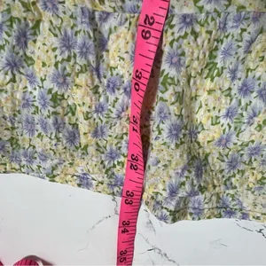 NWT Arula Claire mini dress Sz 3X Blue‎ yellow floral thumbnail 4
