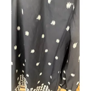 Adiva Black And White Floral Embroidered Cotton Top Size 1X‎ thumbnail 4