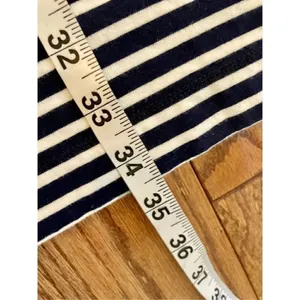 J. Crew striped ruffle sleeve shirt sleeve dress medium thumbnail 8