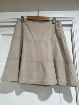 Boden Taupe A-Line/Skater Skirt thumbnail 2
