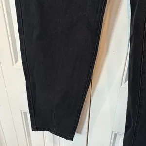 Indigo Rising Black Super High‎ Rise Barrel Leg Jeans Size 5/27 thumbnail 7