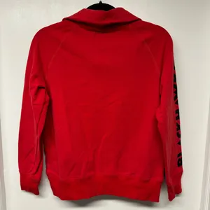 47 Brand Chicago Blackhawks Red Pullover Quarter Zip Sweatshirt Womens Size Small thumbnail 2