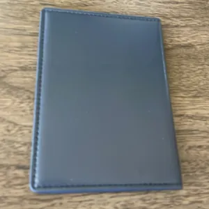 Dior Beauty Navy Leather Passport Holder NEW thumbnail 2