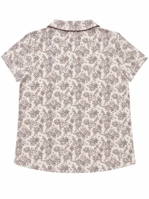 NWT Berkshire Homewear Pajama Set 3X Silky Smooth Notch Collar Floral PJs plus thumbnail 3
