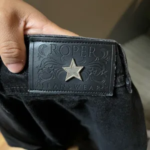 Vintage Roper black horseshoe mom jeans‎ size 5 thumbnail 6
