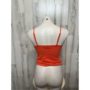 Derek heart orange blouse tank top thumbnail 6