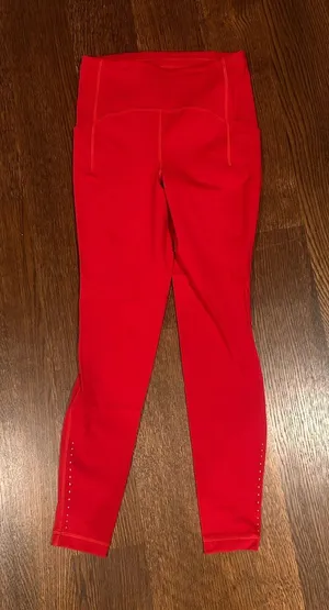 lululemon athletica Red Leggings thumbnail 1