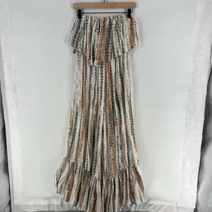 Free People Summer Vibes Tie‎ Dye Flounce Overlay Tube Jumpsuit thumbnail 3