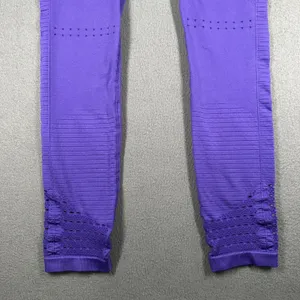Gymshark Leggings Womens Medium Purple High Rise Seamless Ventilated Ankle thumbnail 14