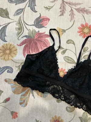 H&M black lace bralette thumbnail 3