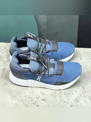 On Cloudnova Navy White Women's Blue & Black Sneakers US 7.5 thumbnail 2