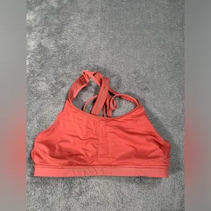 Lululemon athletica stash to dash Coral Sports Bra 8 thumbnail 7
