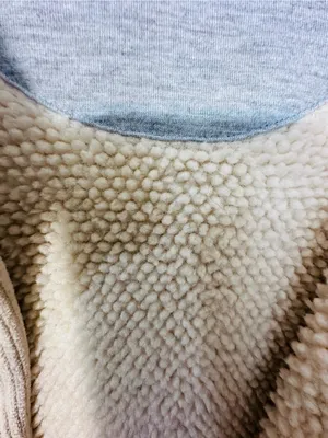 Cozy Neutral Teddy Jacket with Snap Front Tan Size M thumbnail 6