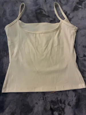 XLLAIS Sexy Backless Women Tank Top, Elastic Casual Spaghetti Strap Camisole Summer thumbnail 3