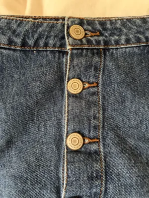 Aeropostale Jean Skirt Denim thumbnail 3