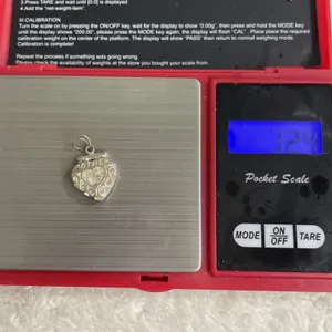 Jezlaine Jez Sterling Silver Crystal Mother Heart Locket Pendant Charm thumbnail 6