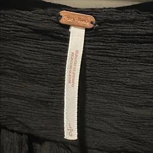 Free People Black Blouse thumbnail 2