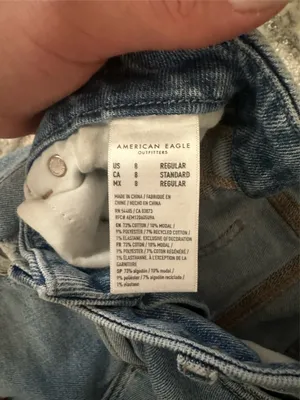 American Eagle Outfitters Jeans Mom Stretch High-Rise thumbnail 3