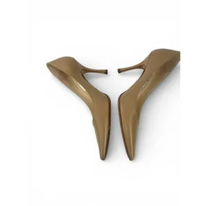 Jimmy Choo 36 6 Love 85 pump heels Pointed-toe stiletto beige nude Romy designer thumbnail 7