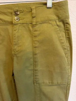 🌴🌴🌴BOGOHO🌴🌴🌴Cabi Olive Green Women’s Casual Utility Pants-4 thumbnail 4