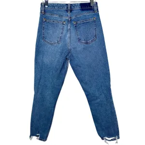 Abercrombie & Fitch Curve Love The Skinny High Rise Blue Denim Jeans Size 25 0 R thumbnail 2