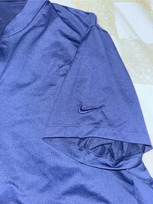 NWT Nike Navy Golf- Dry Short Sleeve Blade Polo Size XL thumbnail 6