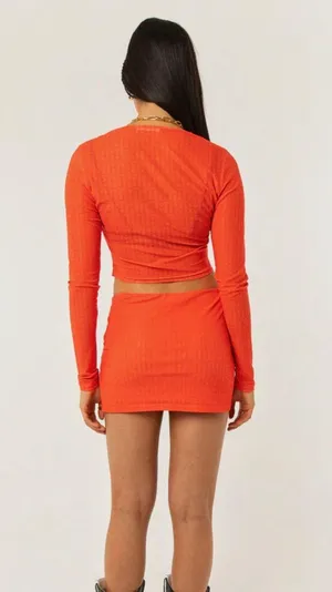 Pepper Mayo Lucky Break Mesh Skirt thumbnail 3