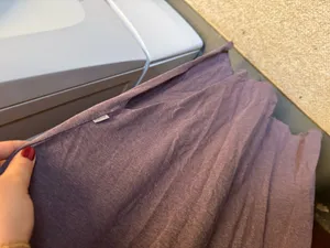 Light purple Eddie Bauer cotton dress thumbnail 3