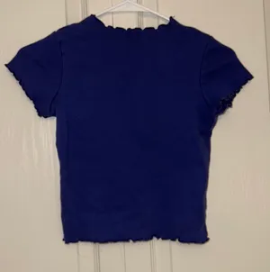 Brandy Melville Blue Lettuce Trim Tank Top thumbnail 3