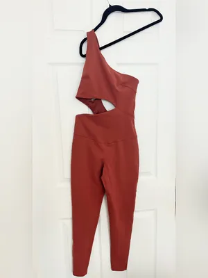FP Movement by Free People Transcend Limits Onesie – Ginger Spice – S thumbnail 4
