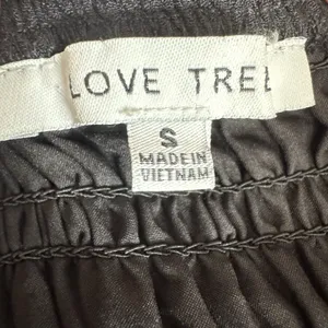 Love Tree Smocked Tie Strap Tiered Maxi Dress Black Boho Cottagecore Festival SM thumbnail 6