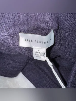 NEW free assembly sweater pants Blue thumbnail 6