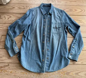 Calvin Klein Jeans Denim Shirt size small thumbnail 1
