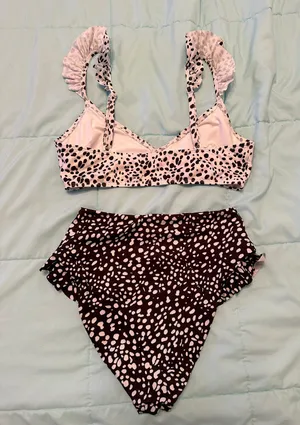 ASOS Black & White Bikini Set thumbnail 7