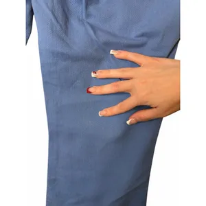 Loft Blue Utility Flare Pants High Rise Stretch Size 29 P Minimalist Coastal‎ thumbnail 5