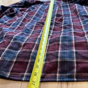 Vans Blue & Maroon Plaid Hooded Shacket • Small Pre-owned In great condition! thumbnail 6