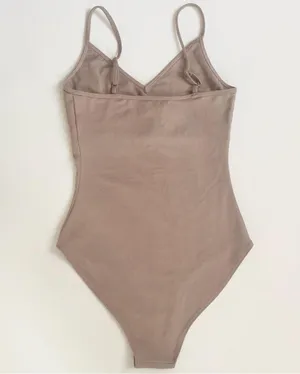 Reformation Eco Stretch Nude Bodysuit thumbnail 6