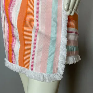 Anthropologie Hutch Dress Kayln‎ Halter Tank Colorful White Sz 4 Faux Wrap Skirt thumbnail 17