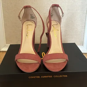 Lulus Taylor Rusty Rose Heels thumbnail 12