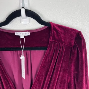 Baltic Born Women's Velvet Maxi Dress Sz L NWT thumbnail 3