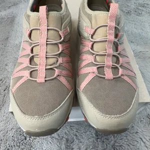 Skechers Seager Hiker Womens Shoes‎ Taupe Pink Bungee Slip On 158049 Sz 8 thumbnail 4