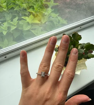 Pandora rose gold Ring with Clear Stones thumbnail 3