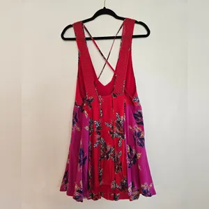 Free PeopleThought It Was A Dream Printed Mini Dress thumbnail 8